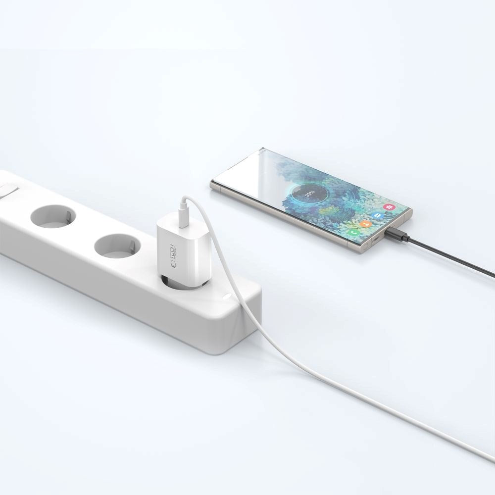 Tech-Protect Charger PD 20W USB-C Wall Charger - White