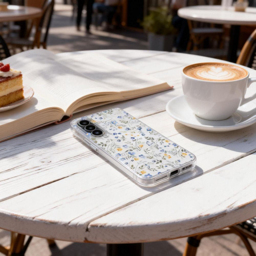 Samsung Galaxy A37 Tech-Protect FlexAir Flexible Plastic Case - Flower