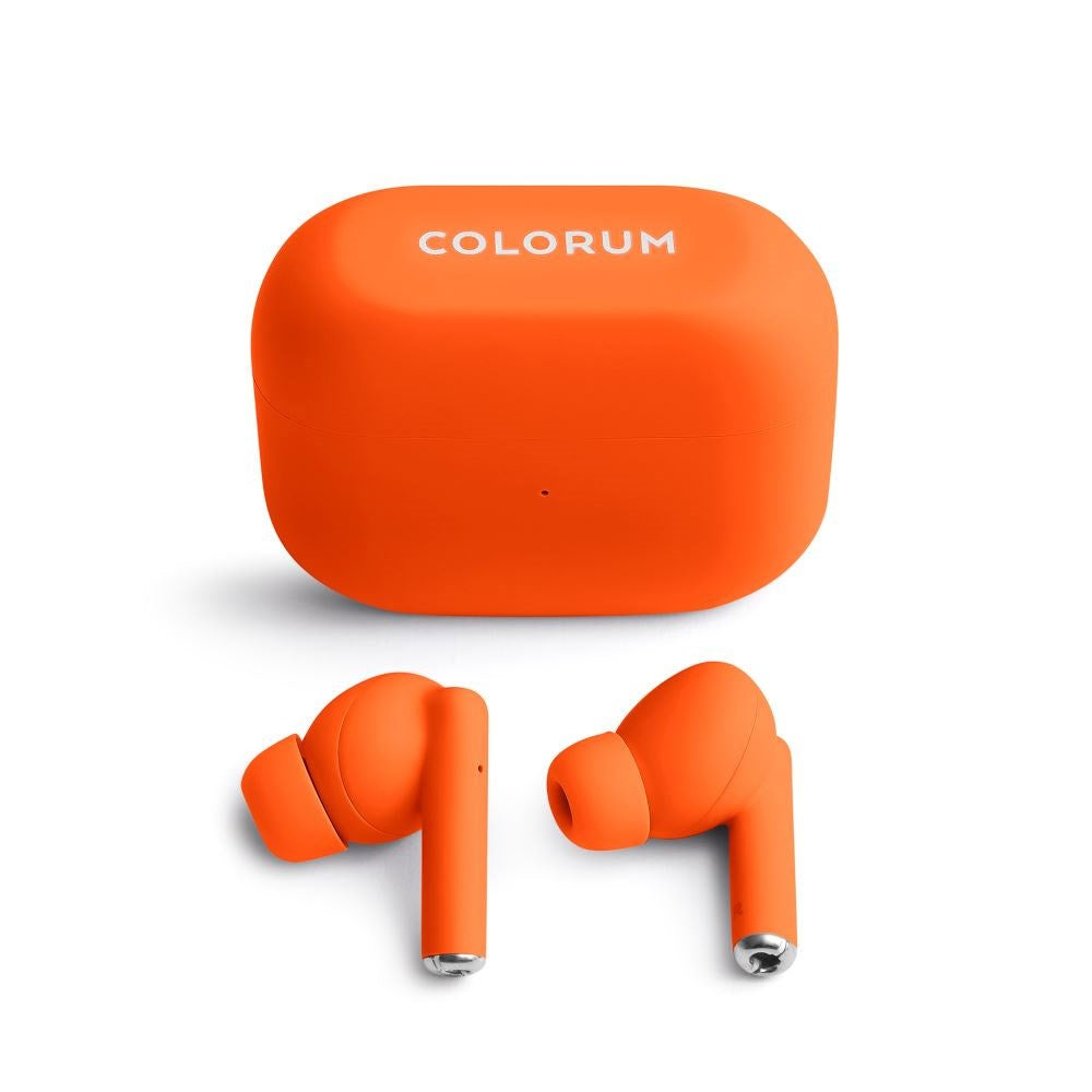 Colorum True Wireless Headphones - Orange