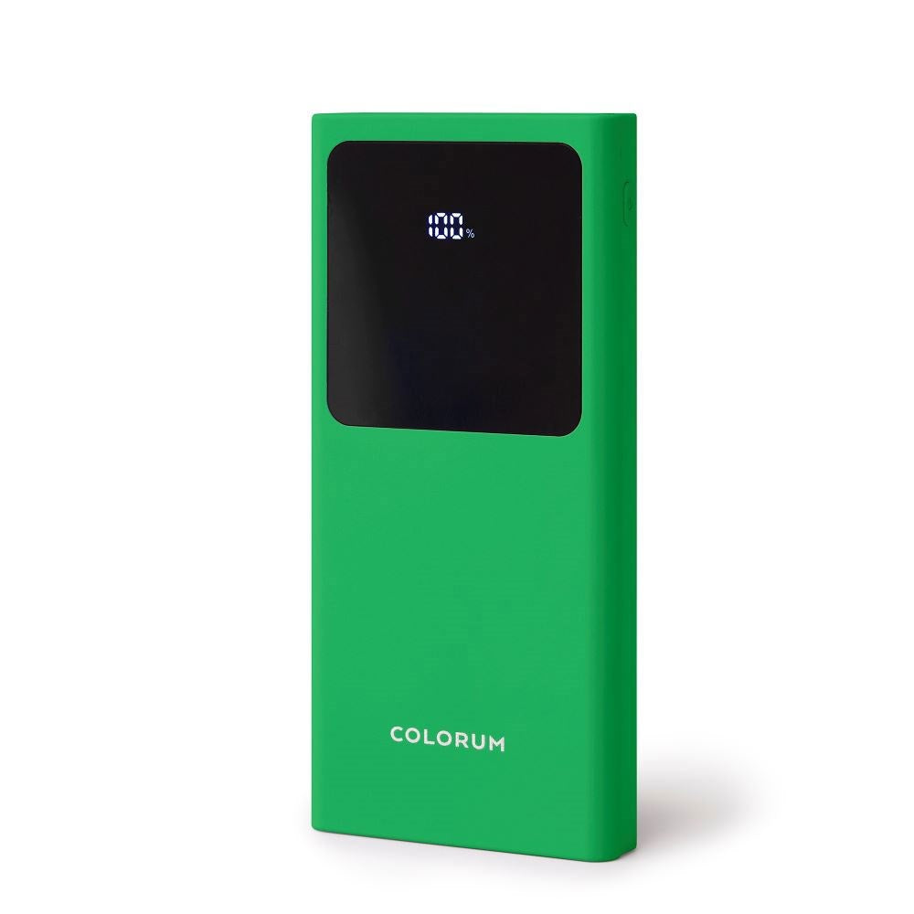 Colorum 22.5W PowerBank 10.000 mAh - Green