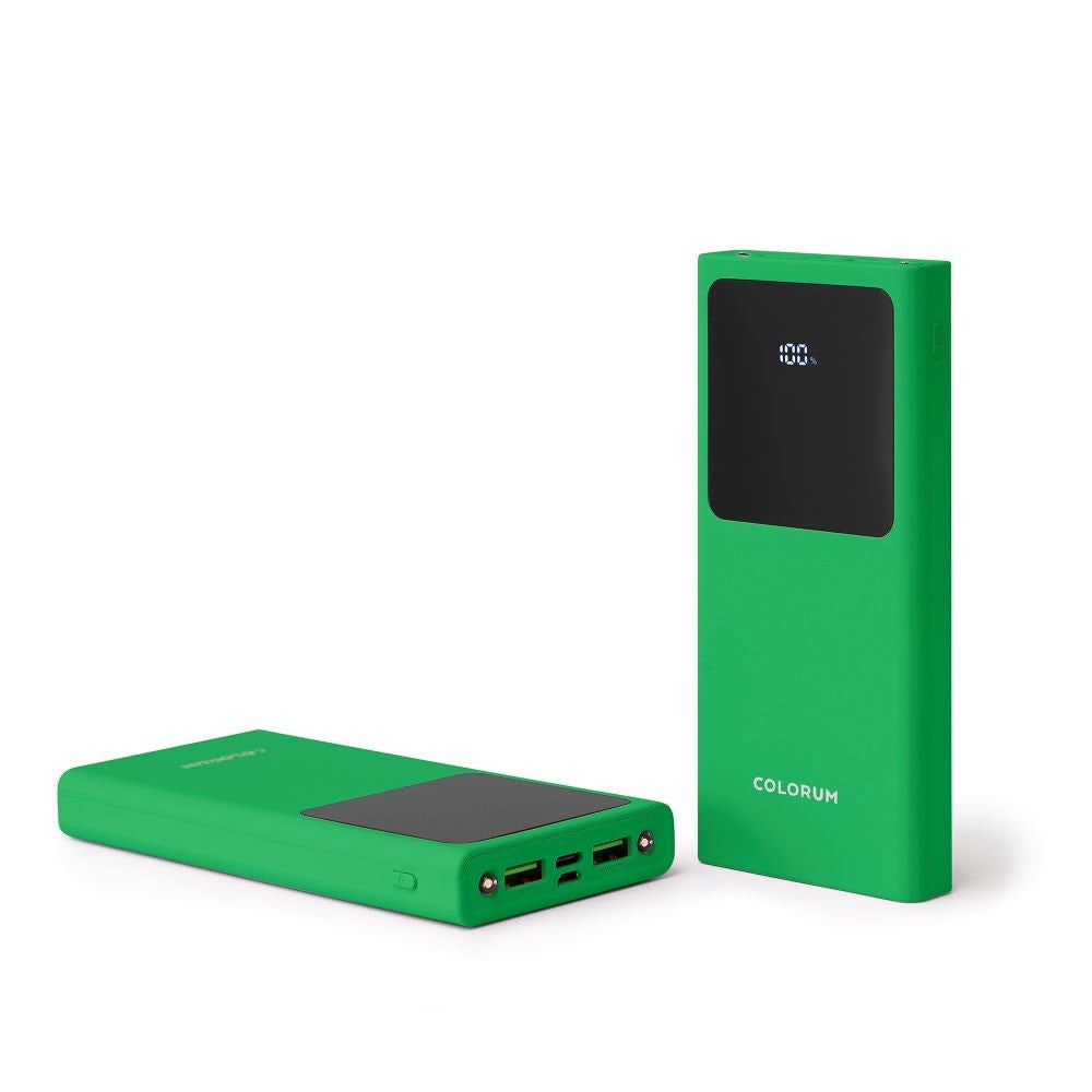 Colorum 22.5W PowerBank 10.000 mAh - Green