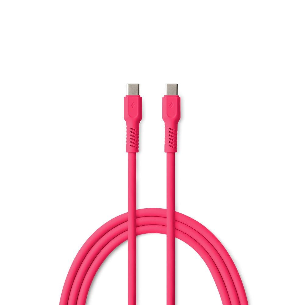 Colorum 60W USB-C to USB-C Cable - 1.8m - Magenta