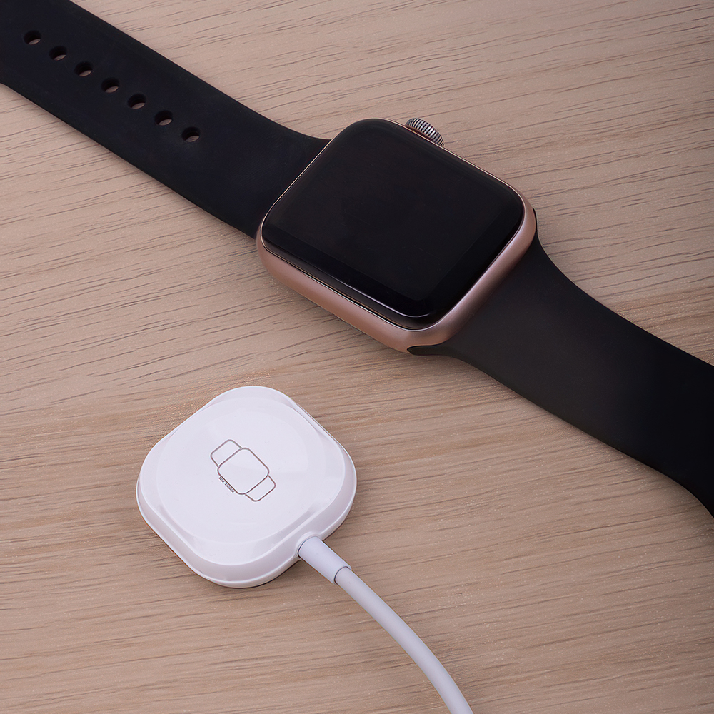 Forever MASM-100 3W Wireless Charger for Smartwatch - USB-A - MagSafe Compatible - White