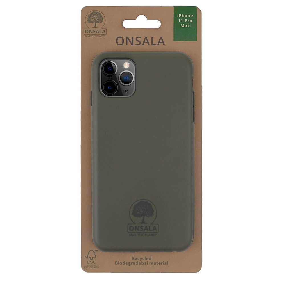 iPhone 11 Pro Max Onsala Eco Case - Degradable Back Case - Green