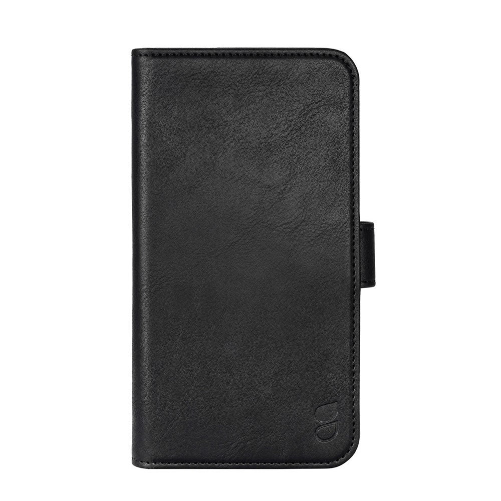 iPhone Air GEAR Faux Leather Flip Case - MagSafe Compatible - Black