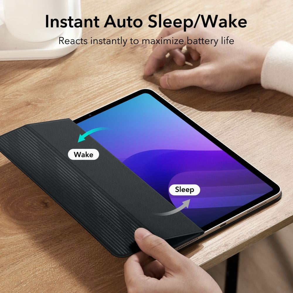 iPad 10.9" (2024/2022) ESR Rebound Magnetic Flip Case - Black