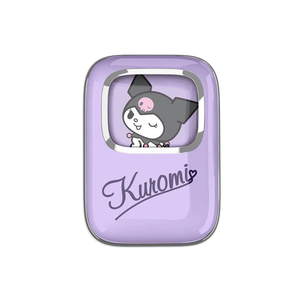 Kuromi OTL True Wireless In-Ear Headset with Slide-Up Charging Case - Purple
