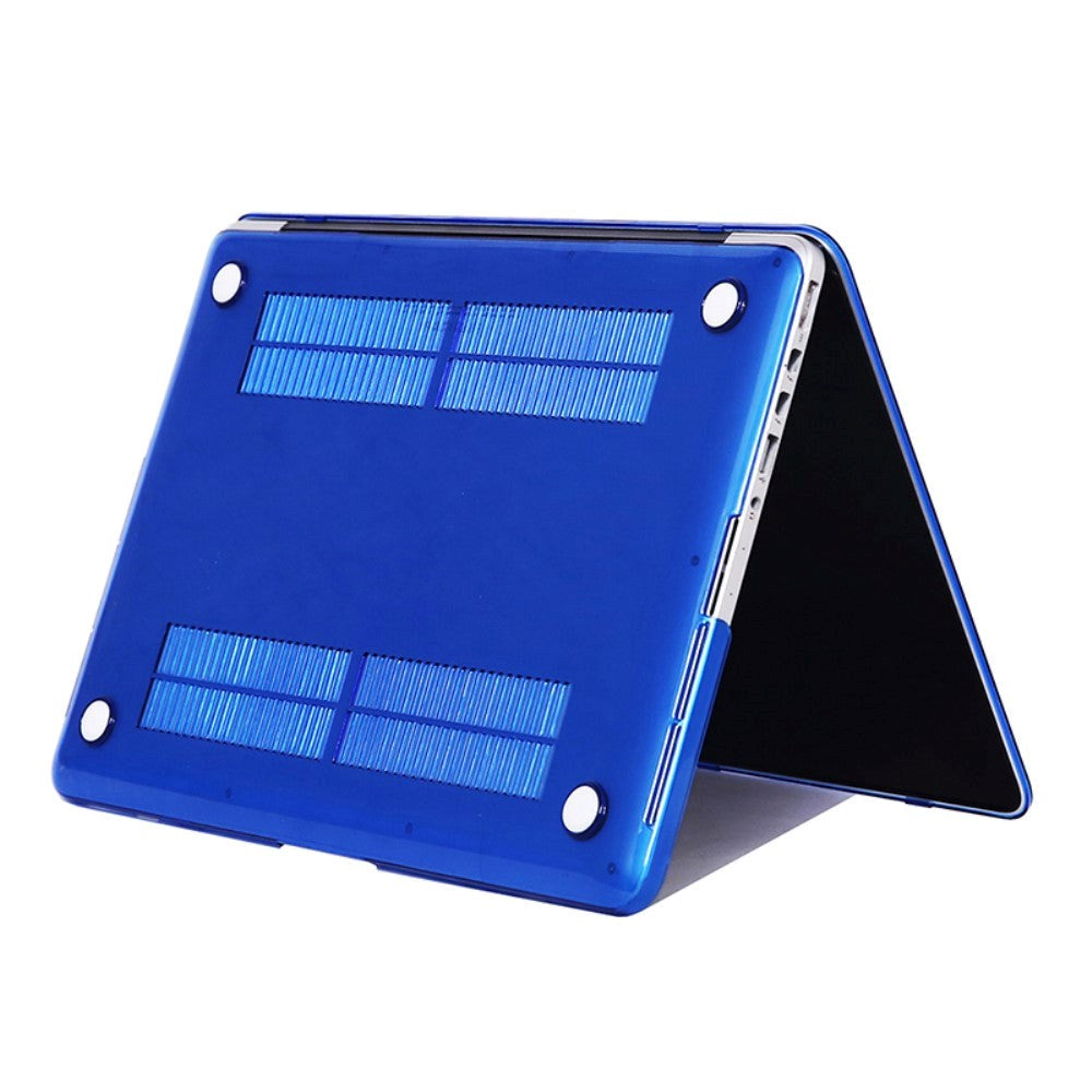 MacBook Air 13 (2020) - Hard Case - Dark Blue / Transparent