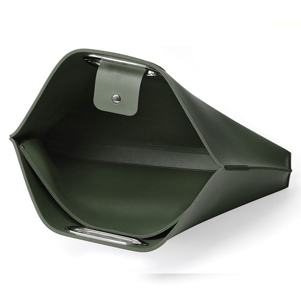 Faux Leather MacBook / Laptop 13-14" Bag - 32 x 37.5 cm - Beige