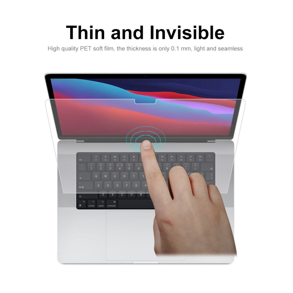 MacBook Air 13" M2/M3/M4 (2022-2025) Screen Protector Film - Transparent