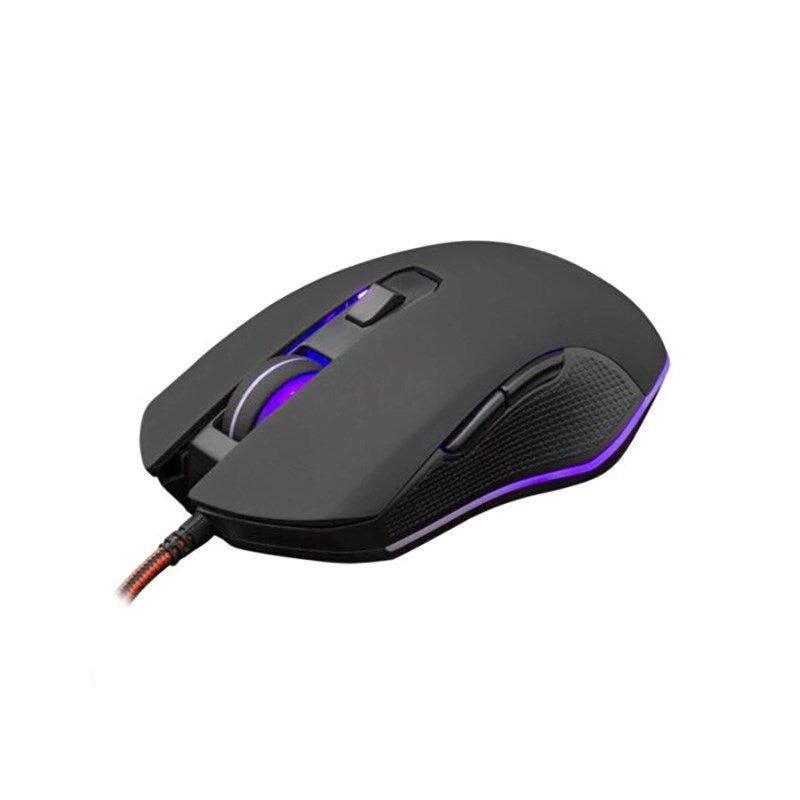 White Shark CYRUS Gaming Mouse 3,200 dpi with Built-in Light - Black