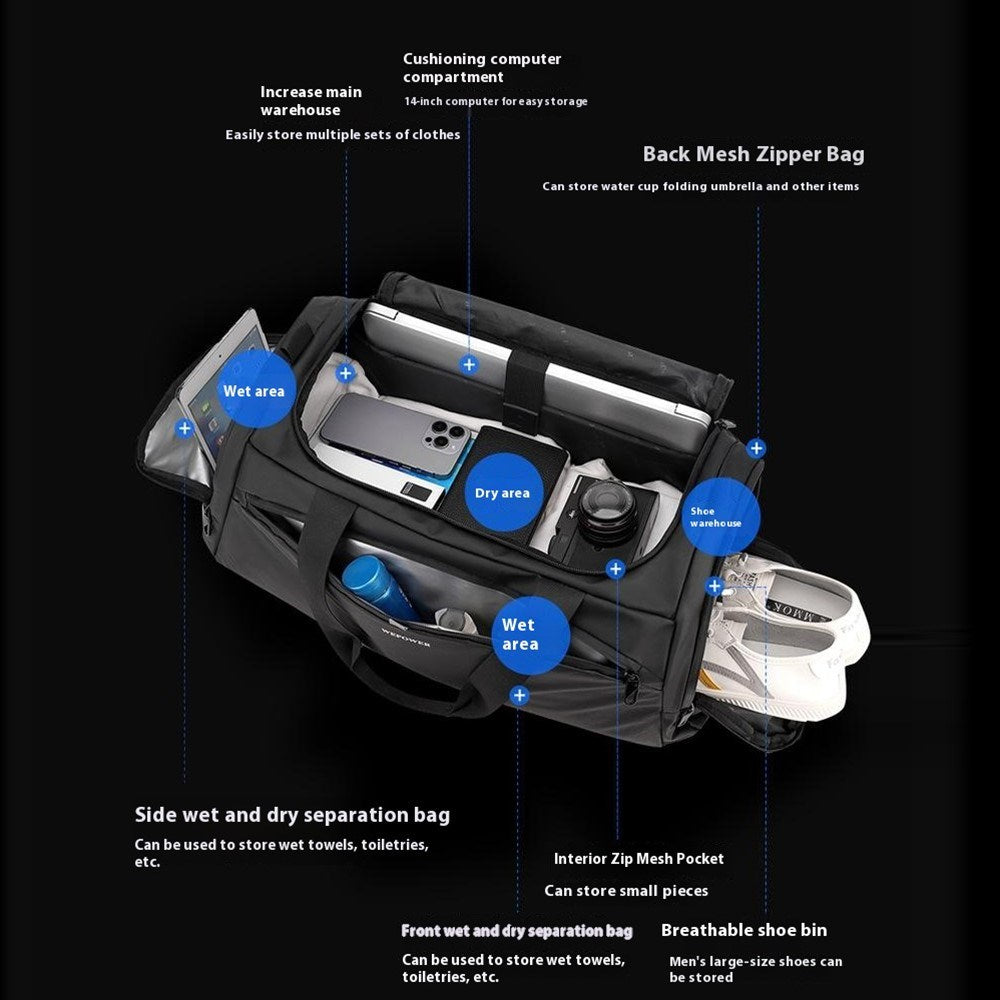 WEPOWER Multifunctional Travel & Sports Backpack - Green
