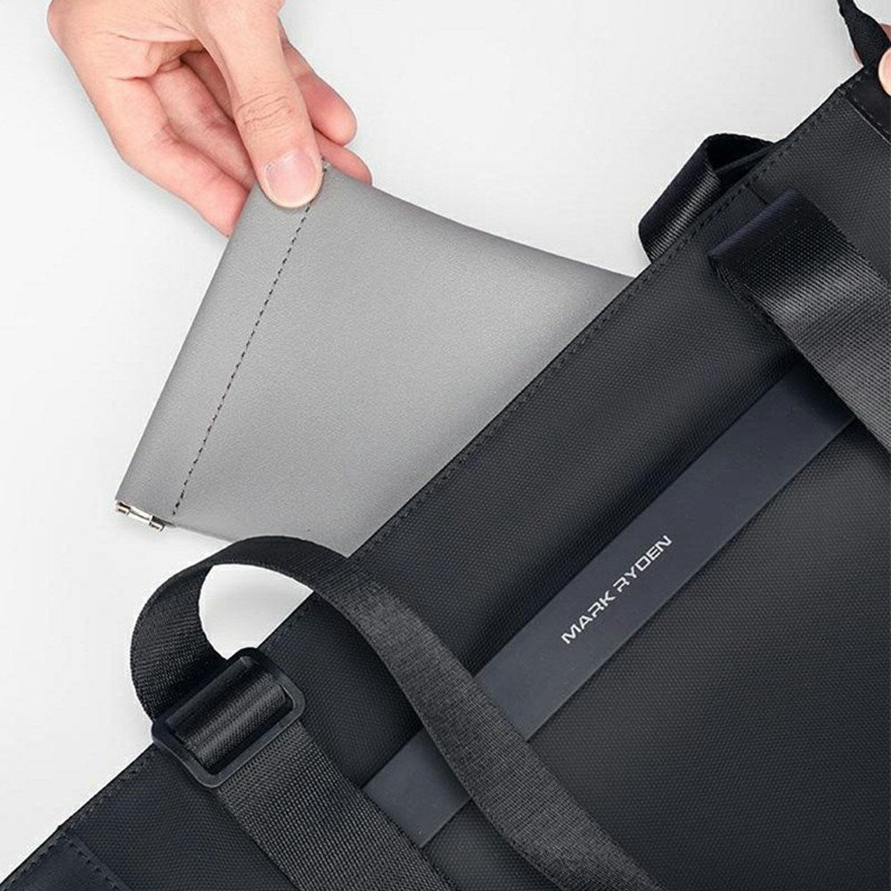 Small Water Resistant Organizer Bag - 13 x 12cm - Grey