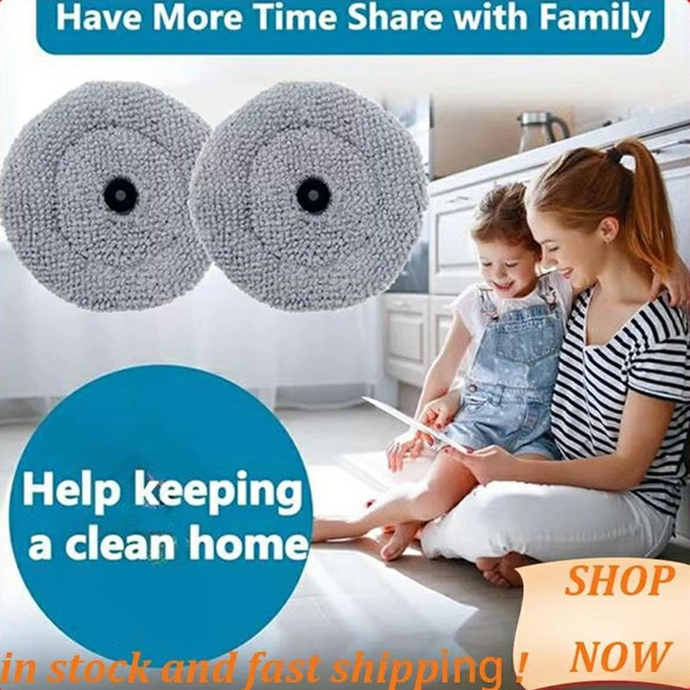 Mop Cloth for Roborock G30 / Saros 10 Robot Vacuum – Grey