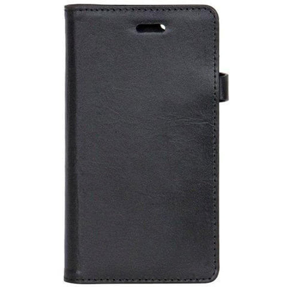 iPhone 6 Plus / 6s Plus Buffalo 2-in-1 Genuine Leather Flip Case - Black