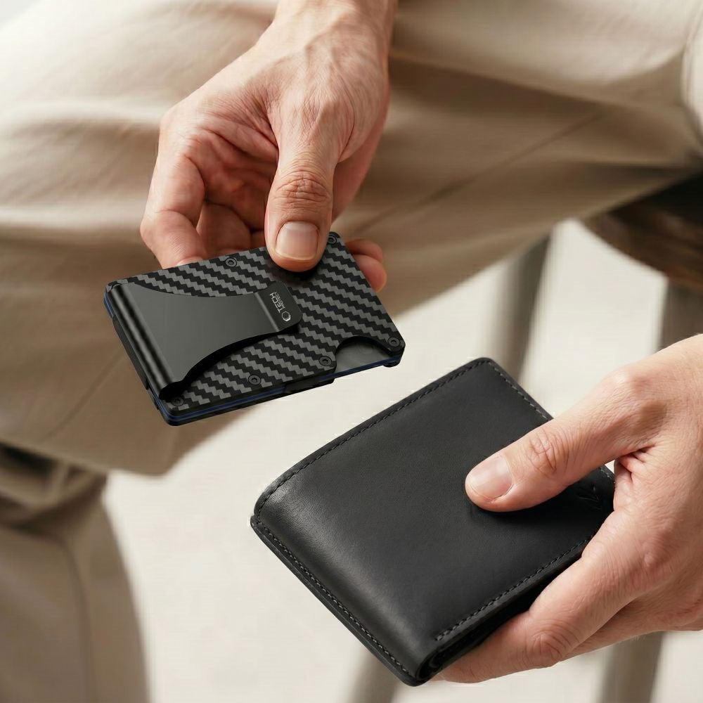 Tech-Protect Thorn RFID Card Holder - Carbon Black