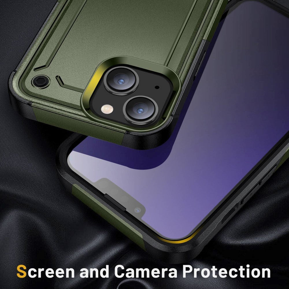 iPhone 14 Shockproof Tough Case - Green