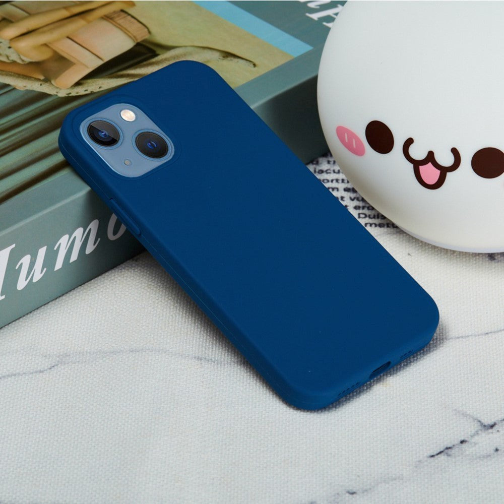 iPhone 14 Plus Silicone Case - Blue