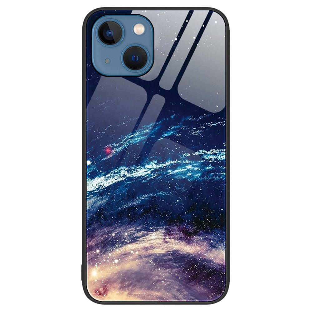 iPhone 14 Plus Case with Tempered Glass - The Milky Way