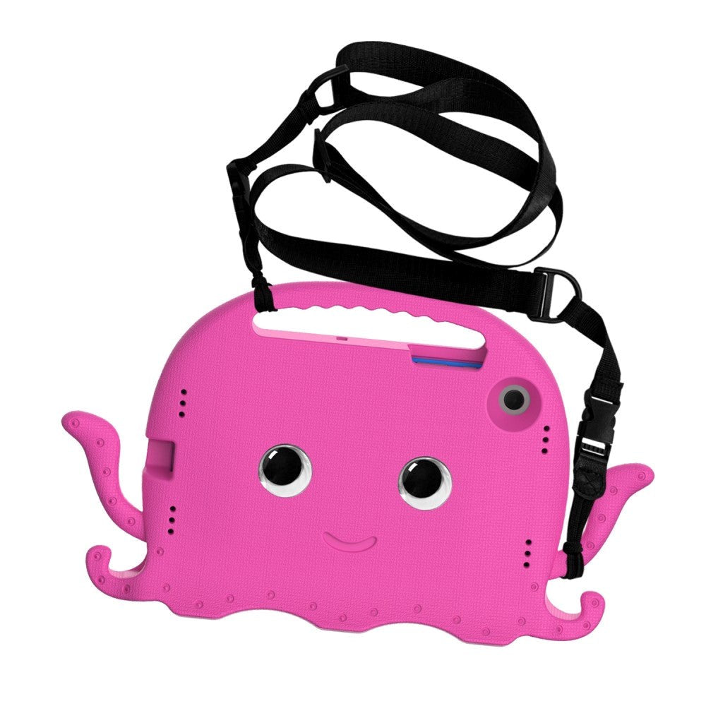 Samsung Galaxy Tab A8 10.5" (2021) Kids Case w. Kickstand - Octopus - Pink