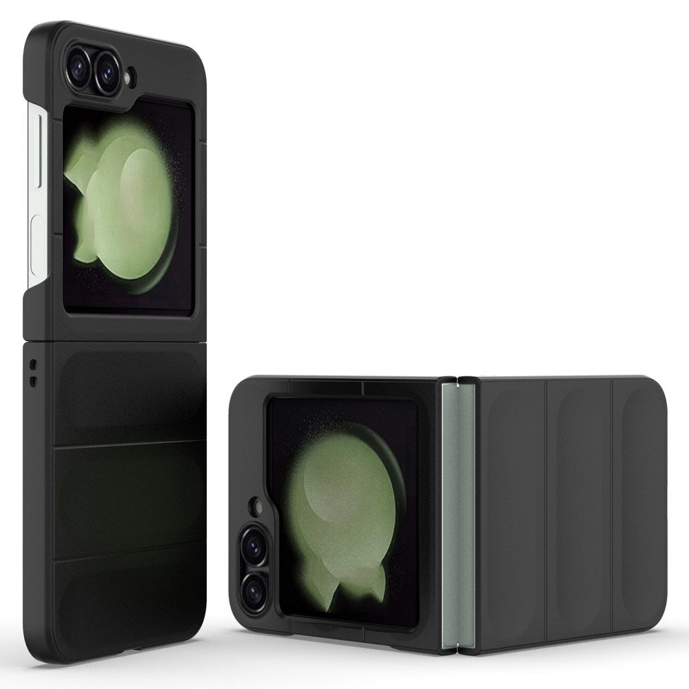 EIDERWOOD Samsung Galaxy Z Flip7 FE / Flip6 Flexible Plastic Case - Black