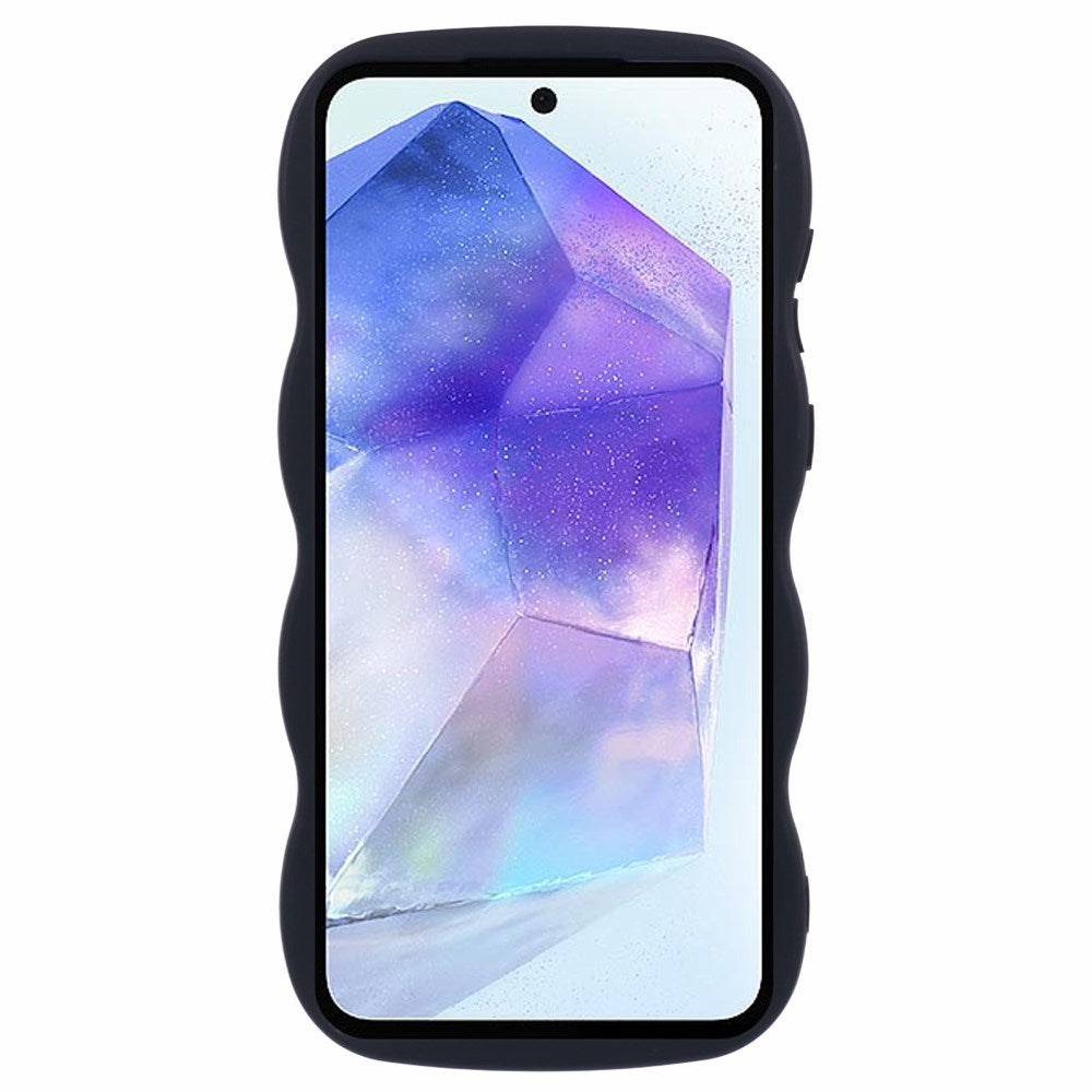 EIDERWOOD Samsung Galaxy A13 (5G) Flexible Plastic Wavy Case - Black