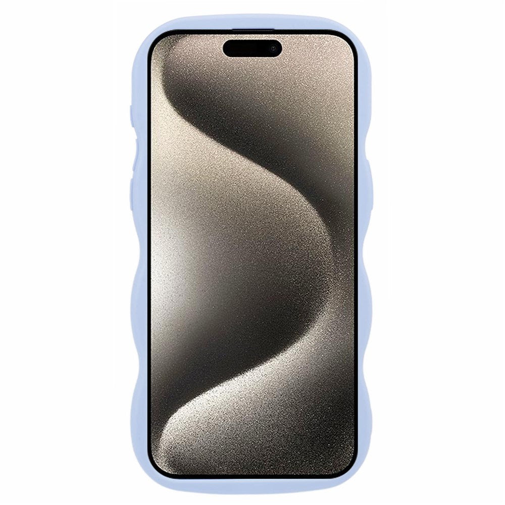 iPhone 14 Pro EIDERWOOD Flexible Plastic Wavy Case - Purple