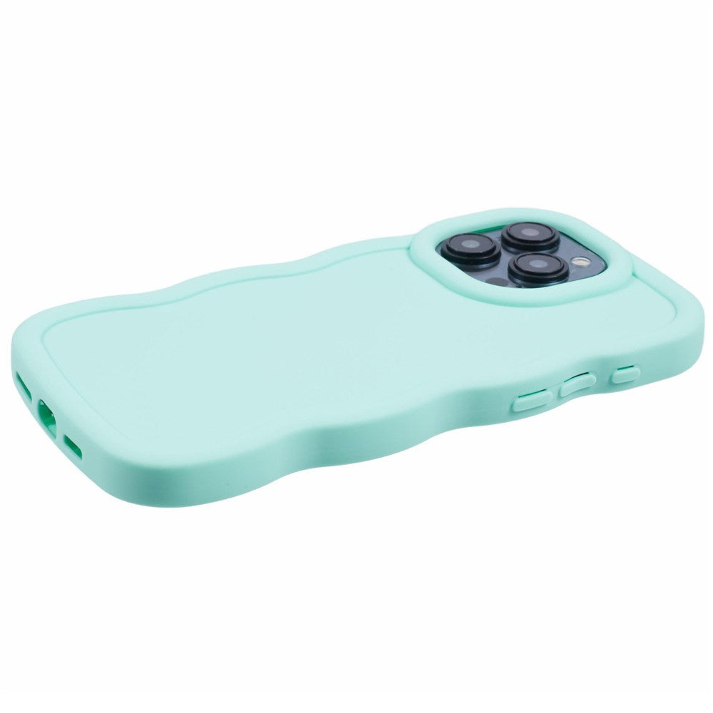 iPhone 14 Pro EIDERWOOD Flexible Plastic Wavy Case - Blue