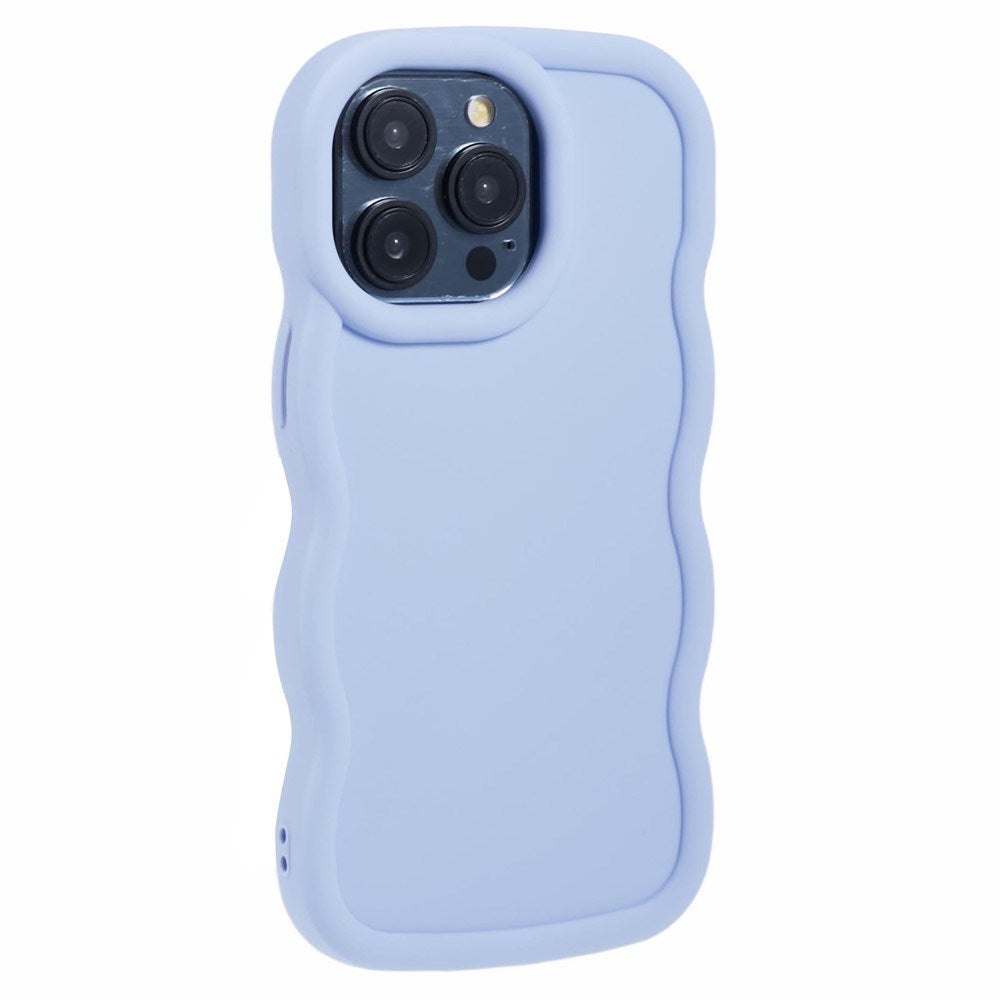 iPhone 13 Pro EIDERWOOD Flexible Plastic Wavy Case - Purple
