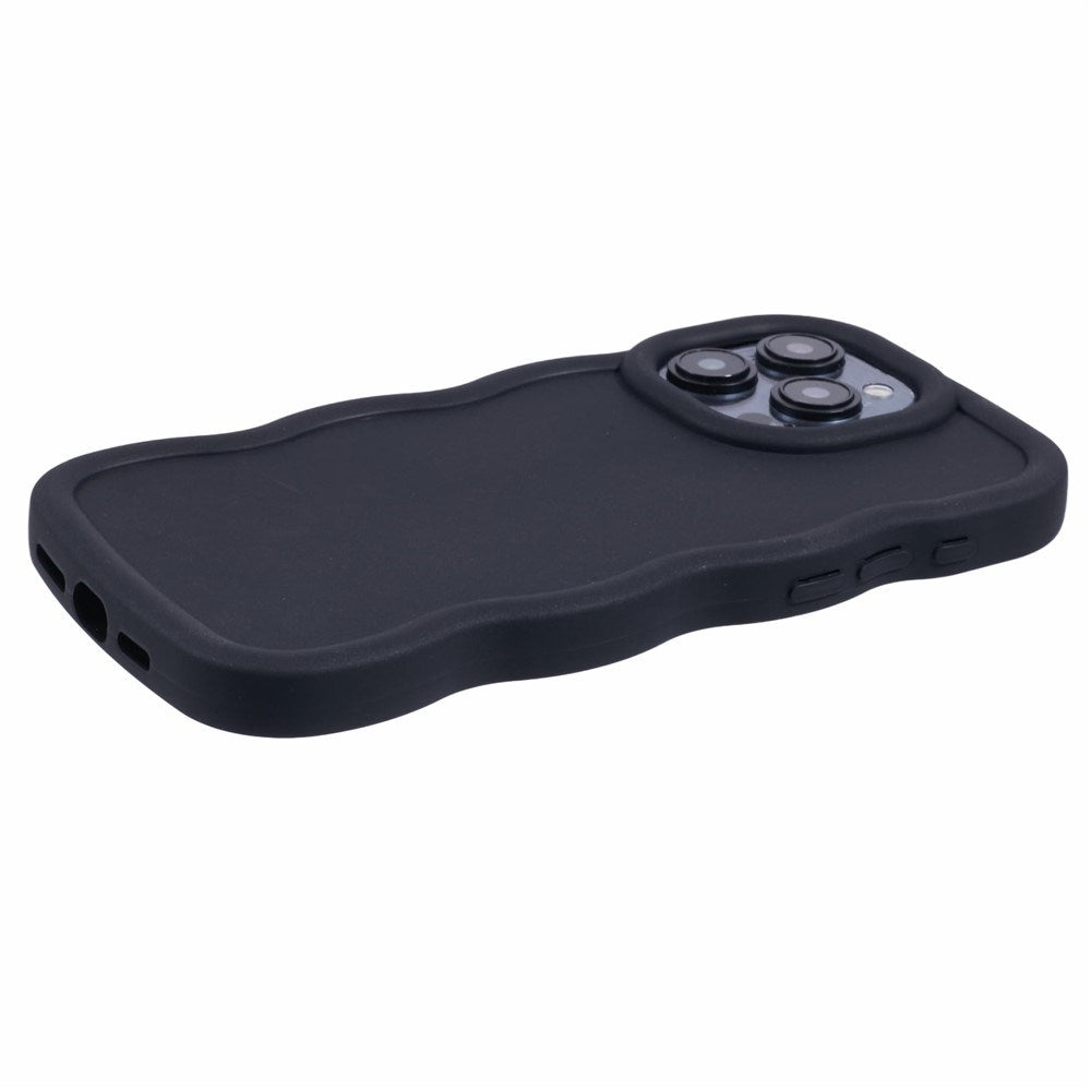 iPhone 12 Pro Max EIDERWOOD Flexible Plastic Wavy Case - Black