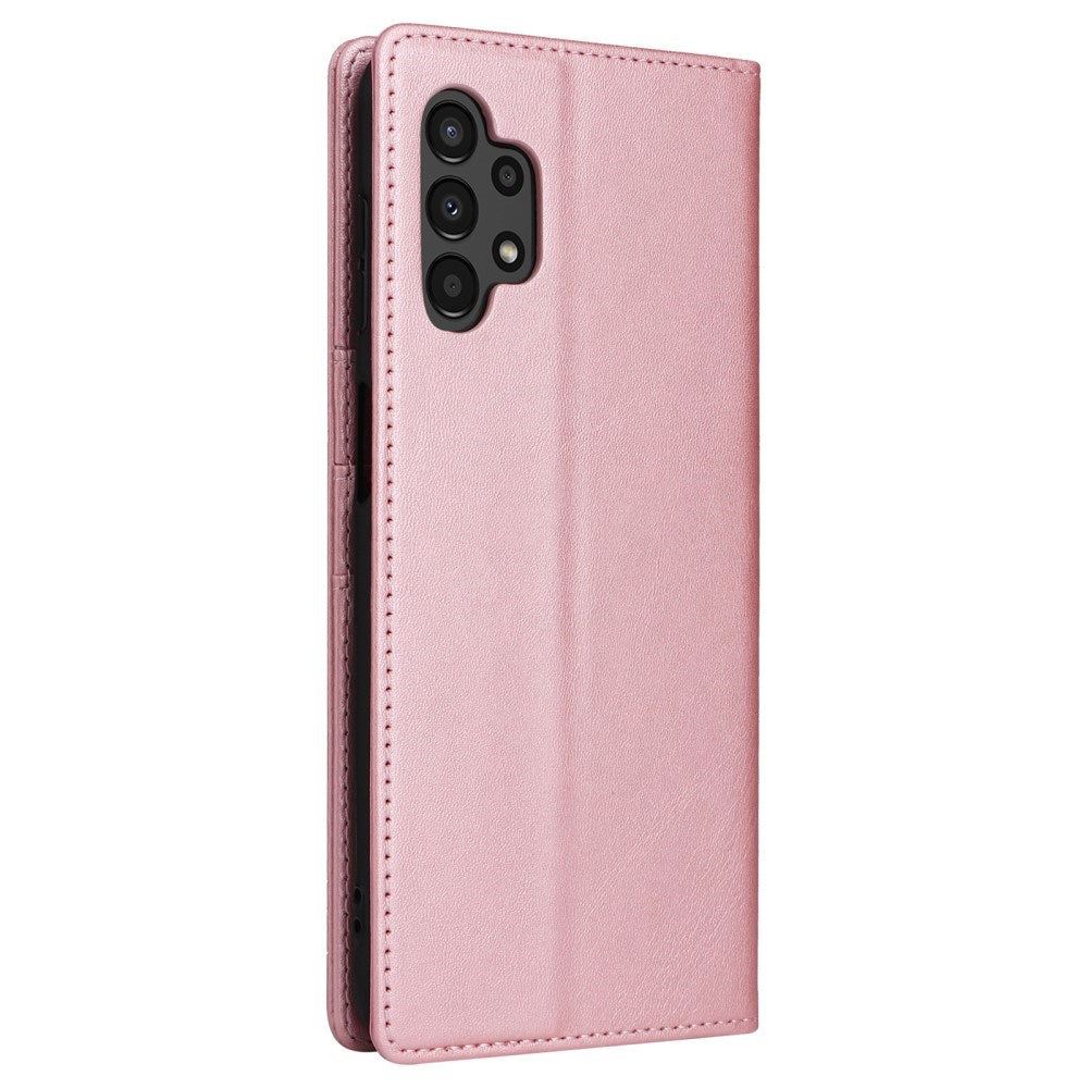 EIDERWOOD Samsung Galaxy A13 (4G/5G) / A04s / M13 Faux Leather Flip Case with Cardholder & Stand Function - Pink