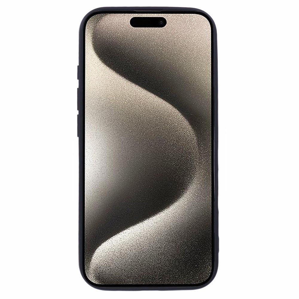 EIDERWOOD iPhone 16 Matte Flexible Plastic Case - Black