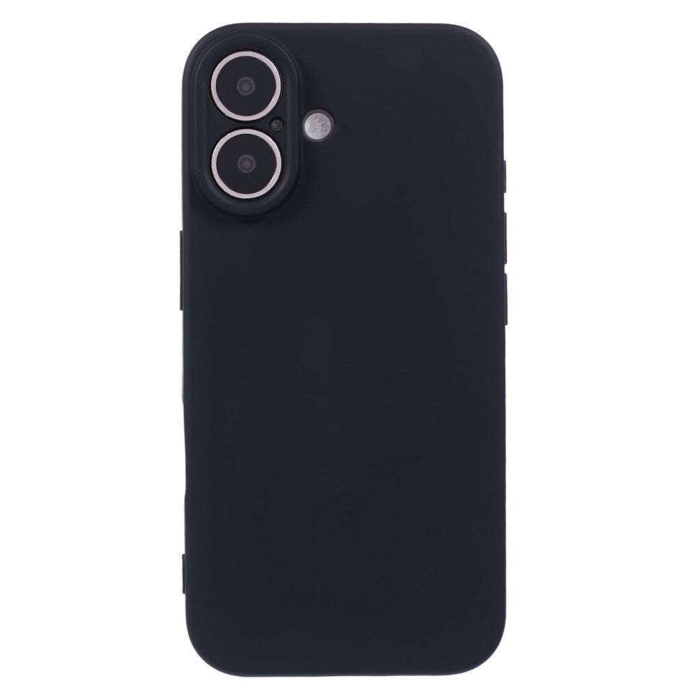 EIDERWOOD iPhone 16 Matte Flexible Plastic Case - Black