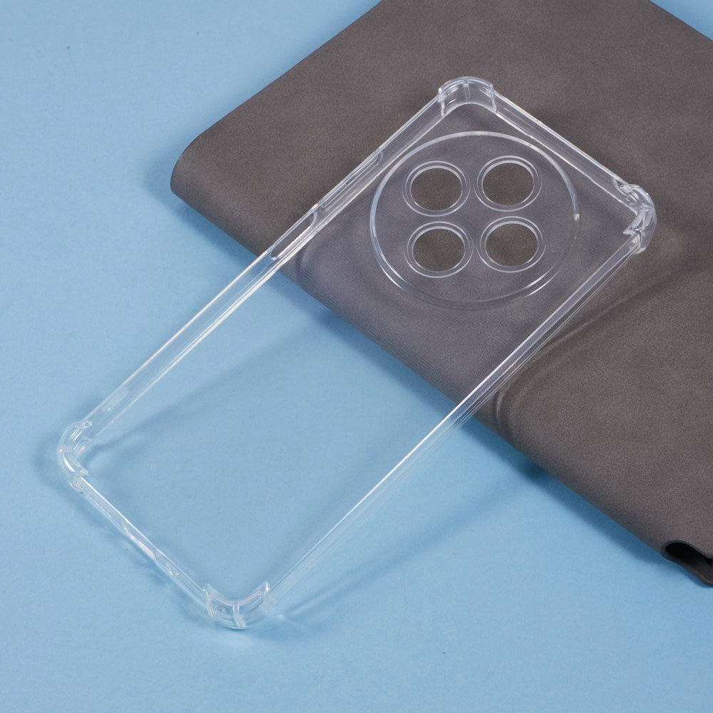 EIDERWOOD Xiaomi Redmi 14C / Poco C75 Plastic Case with Shock Absorbing Corners - Transparent