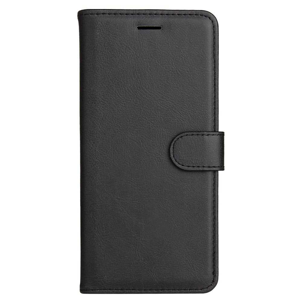 EIDERWOOD Oppo A60 / A40m / A40 Faux Leather Flip Case with Strap - Black
