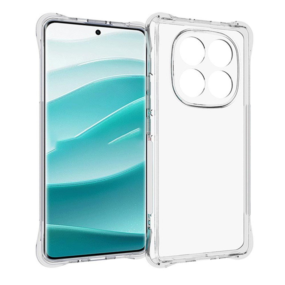 EIDERWOOD Xiaomi Redmi Note 14 Pro (5G) / Poco X7 Anti-Slip Case with Reinforced Corners - Transparent