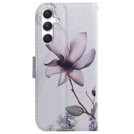 EIDERWOOD Samsung Galaxy S25 Faux Leather Flip Case with Design - Flower