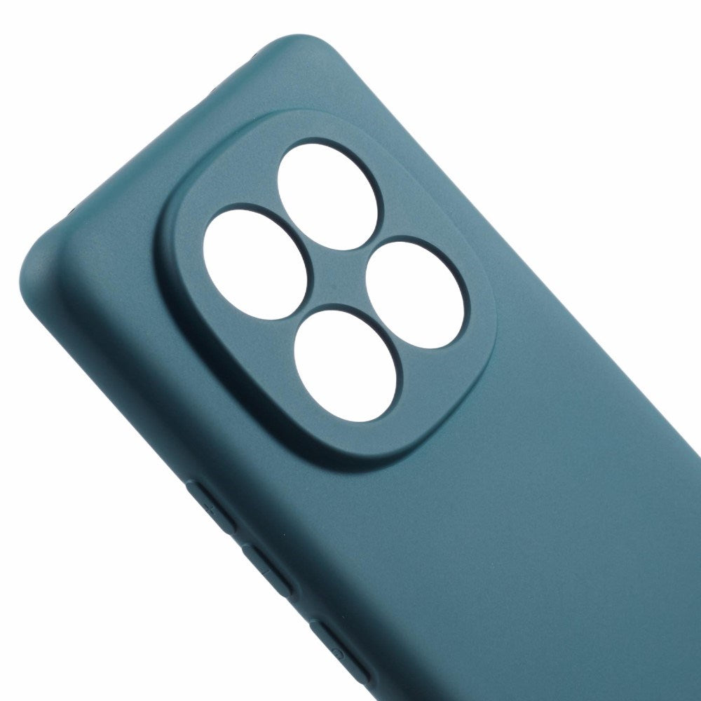 EIDERWOOD Xiaomi Redmi Note 14 Pro+ Lined Flexible Plastic Case - Dark Green