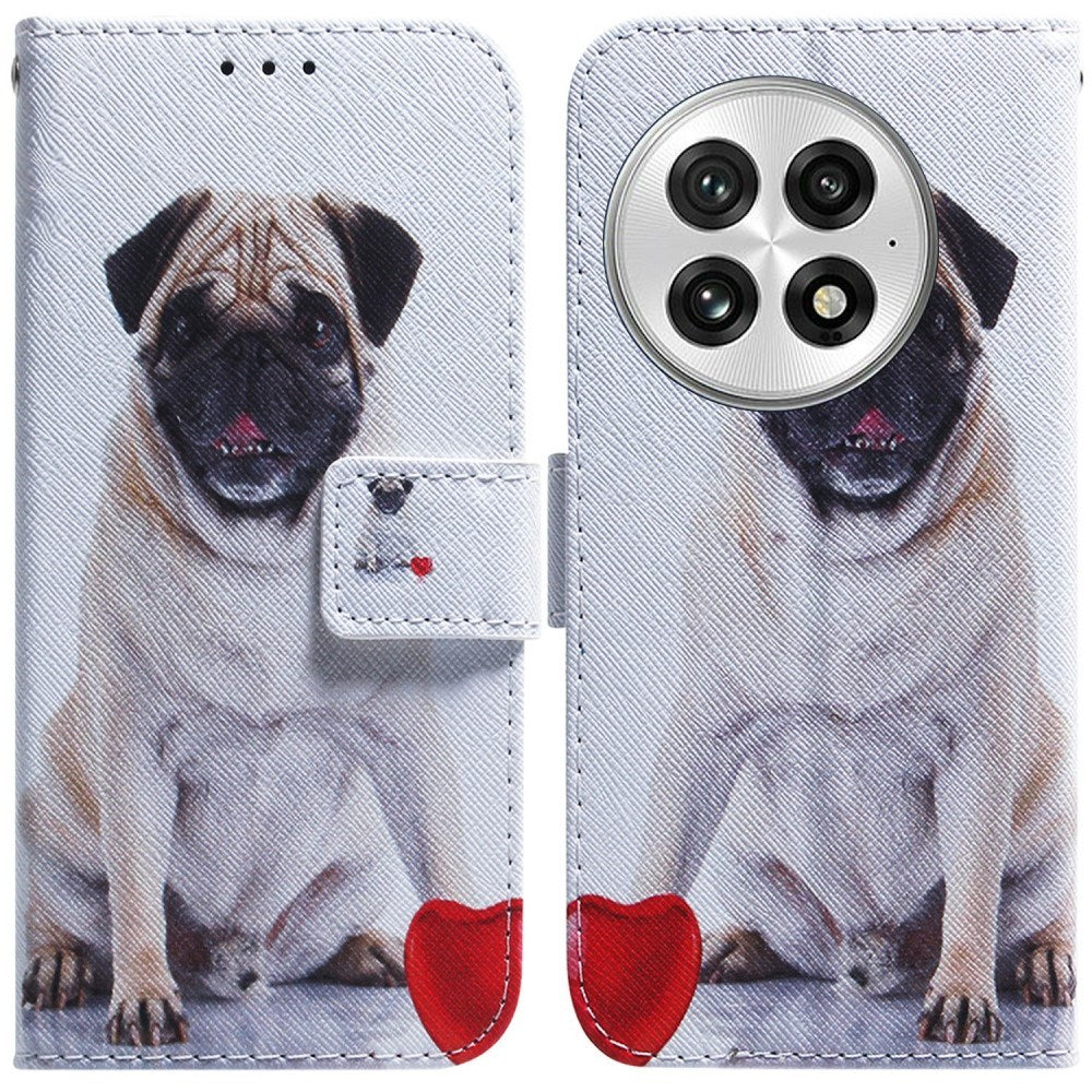 EIDERWOOD OnePlus 13 Faux Leather Flip Case with Design - Dog