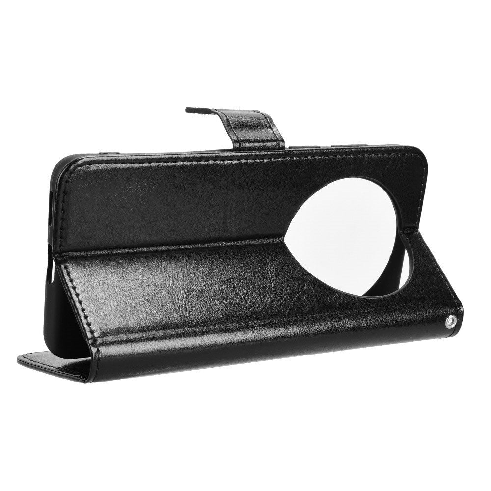 EIDERWOOD Huawei Mate 70 Pro+ / 70 Pro Faux Leather Flip Case with Strap - Black