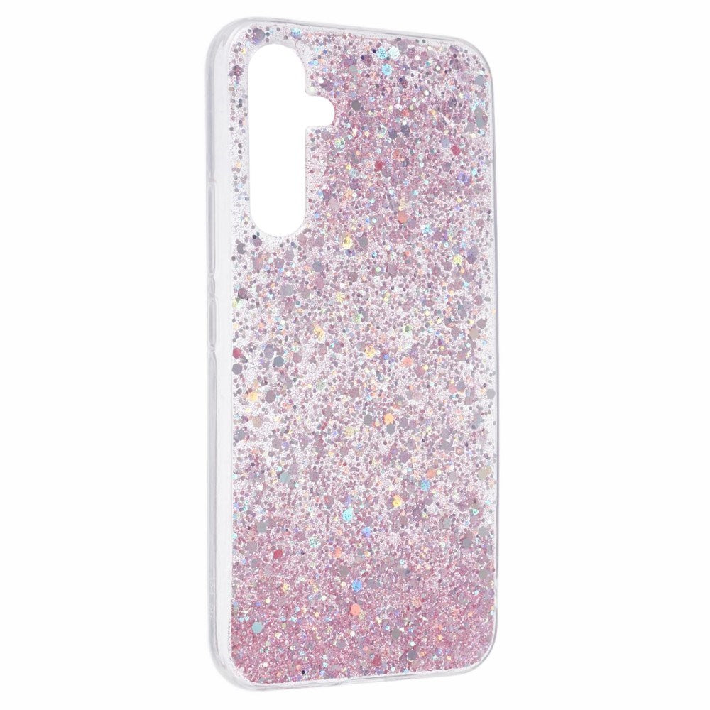 EIDERWOOD Samsung Galaxy A26 (5G) Flexible Plastic Case with Glitter - Pink