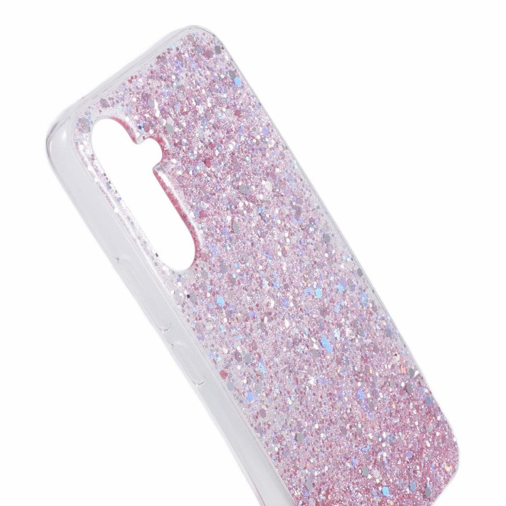 EIDERWOOD Samsung Galaxy A26 (5G) Flexible Plastic Case with Glitter - Pink