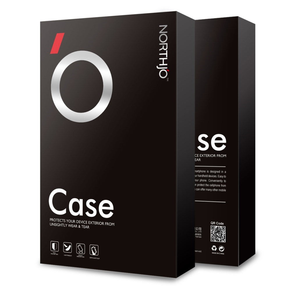 NORTHJO Samsung Galaxy A26 Flexible Plastic Cover + Screen Protector Combo - Transparent