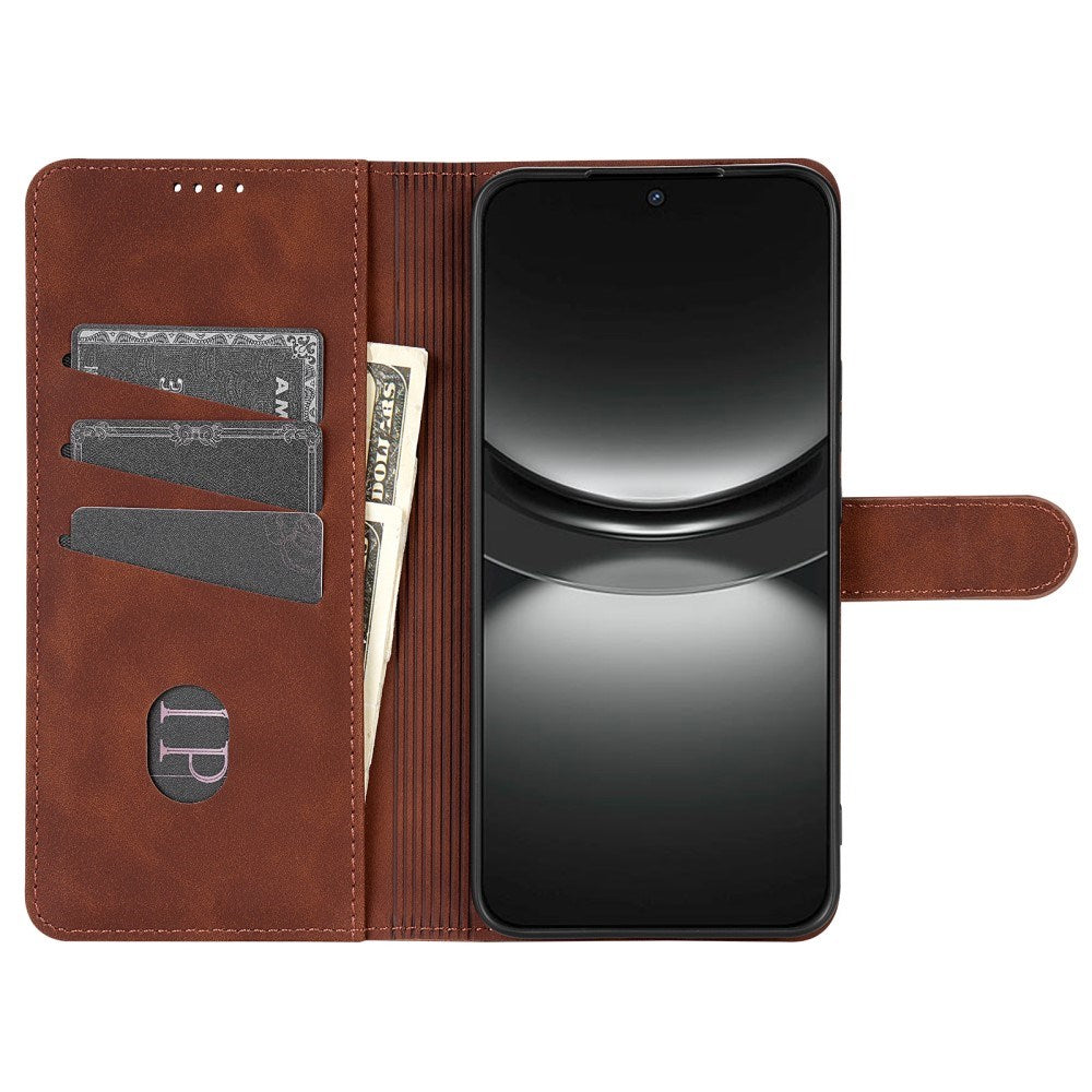 EIDERWOOD Xiaomi Poco X7 Pro Faux Leather Flip Case with Cardholder & Stand Function - Brown