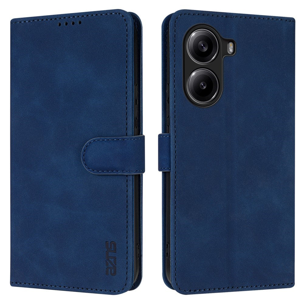 EIDERWOOD Xiaomi Poco X7 Pro Faux Leather Flip Case with Cardholder & Stand Function - Blue