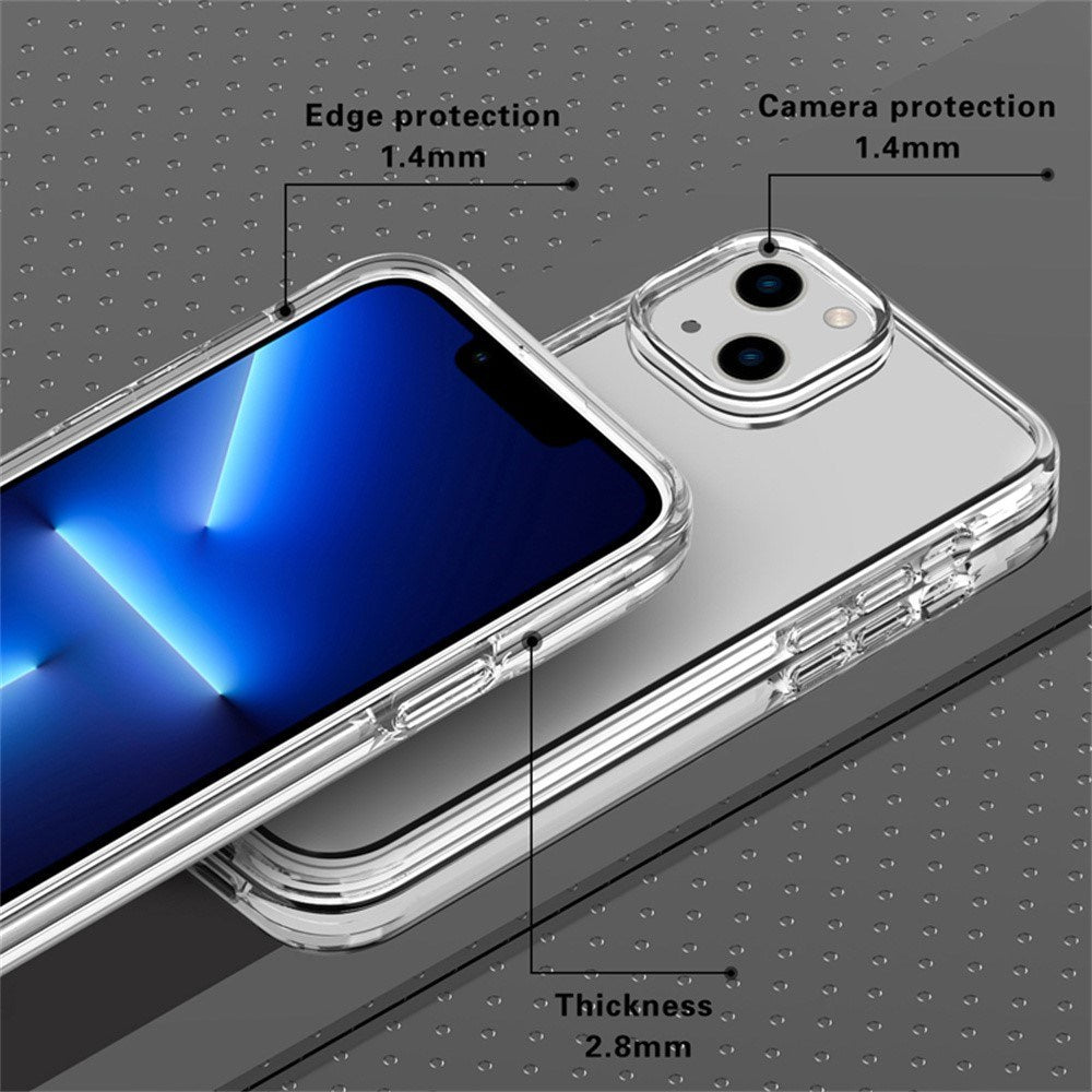 iPhone 14 EIDERWOOD Hybrid Magnetic Case - MagSafe Compatible - Transparent