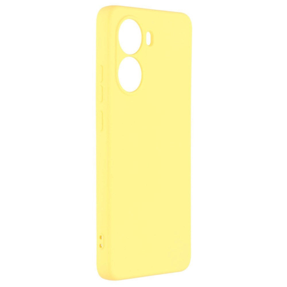 EIDERWOOD Xiaomi Poco X7 Pro Lined Flexible Plastic Case - Yellow