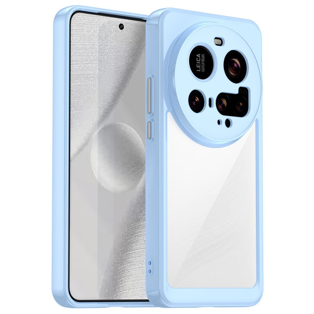EIDERWOOD Xiaomi 15 Ultra Hybrid Plastic Case - Transparent / Blue