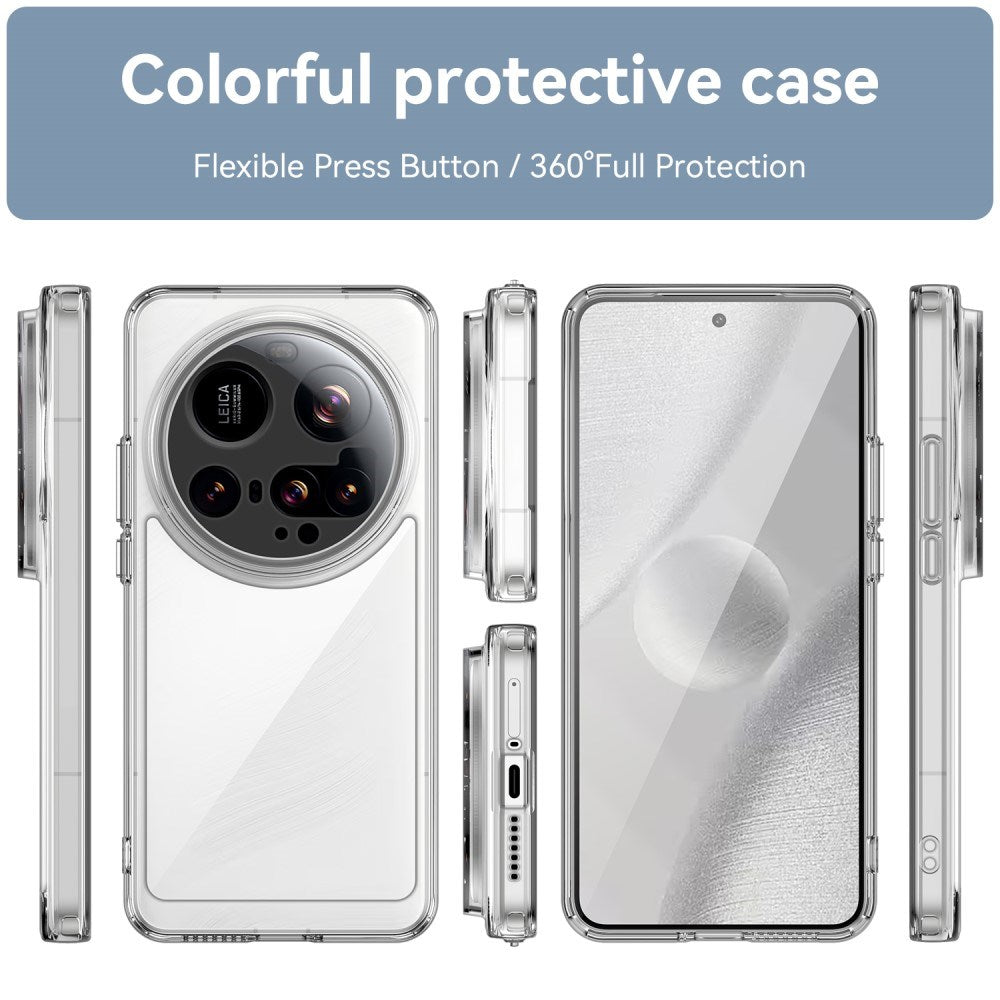 EIDERWOOD Xiaomi 15 Ultra Hybrid Plastic Case - Transparent