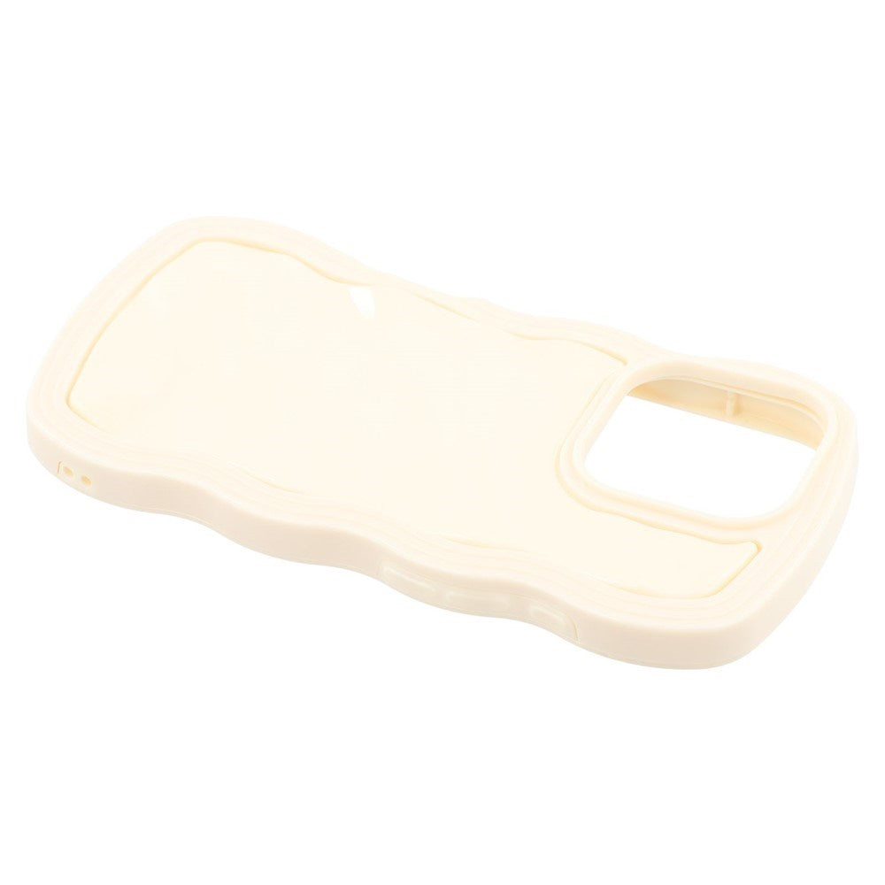 iPhone 16 Pro Max EIDERWOOD Hybrid Plastic Wavy Case – Beige